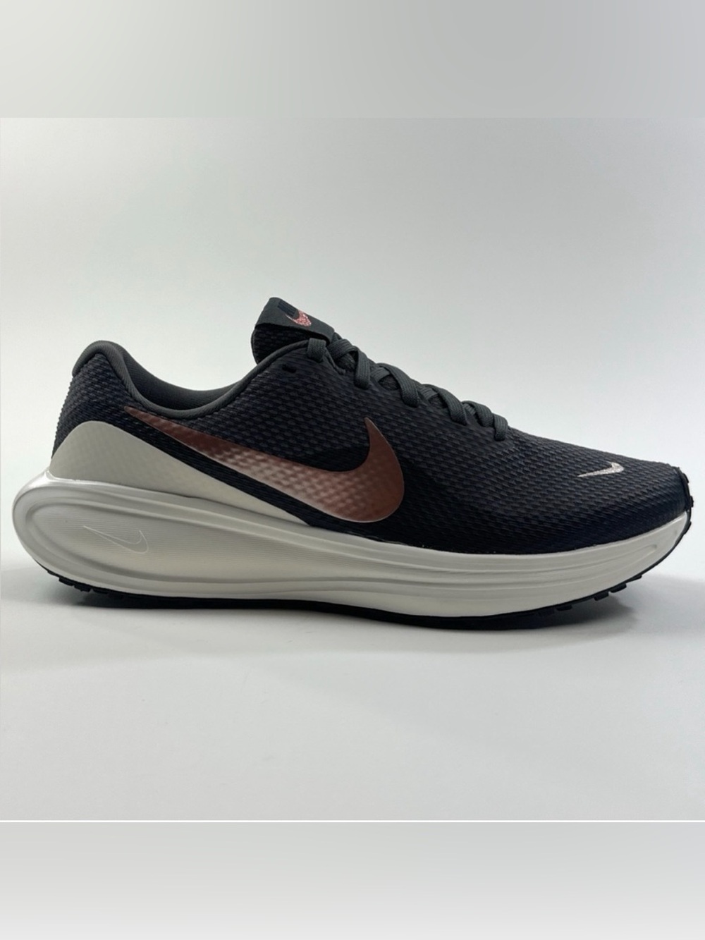 Nike Revolution 8 Womens Size 12 Ash Black Shoes Running Athletic Low HJ8485-200